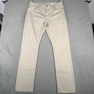 The Perfect Jean NYC Pants Mens 38x36 Tan Denkhaki Slim Thick Stretch Casual TPJ